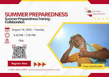 Summer Preparedness Training