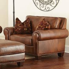 True to its name, the haven leather chair and a half is one you'll want to spend lots of time in. Steve Silver Silverado Leather Traditional Chair And A Half With Nailhead Trim Standard Furniture Chair A Half