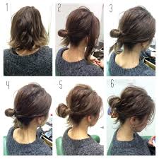 koyahairのinstagram写真をチェック いいね 617件 short hair ponytail short hair updo short hair up