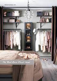 10 Beautiful Open Wardrobe Suggestions For Advanced Home Closestopengasstation Openclosetwardrobe Closesto Bedroom Diy Diy Bedroom Decor Organization Bedroom