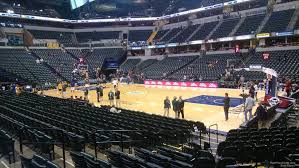 bankers life fieldhouse section 14 indiana pacers