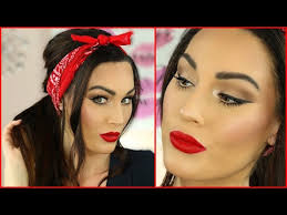 easy pinup makeup look you