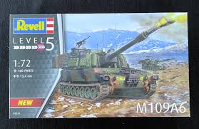 The modern version of the m109, manufactured by bmy combat systems and united defense l.p. Revell M109a6 Paladin Howitzer 1 72 Scale Modelling Now