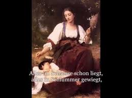 Schlafe Mein Prinzchen Nana Mouskouri Schlafe Mein Prinzchen Schlaf Ein Es Ruh N Schafchen Und Vogelein Garten U William Adolphe Bouguereau Artist Art