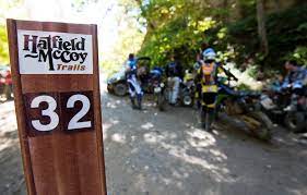 When You Come To Ride At Hatfield Mccoy Trails You Will Experience Some Of The Best Atv Utv And Dirt Bike Tra Bike Vacation Hatfield Backpacking Destinations