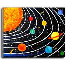 The eight planets, the moon and the sun, your children will have fun with the printable solar system game as well as the numeracy and literacy activities that will help with their. Dianochedesigns Solar System Iv By Njoy Art Painting Print On Wrapped Canvas Wayfair Ca
