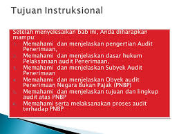 Sesuai namanya, penerimaan negara bukan pajak adalah hasil dana yang dikumpulkan oleh pemerintah di luar kewajiban pajak yang harus dibayarkan warga negara. Audit Penerimaan Negara Ppt Download