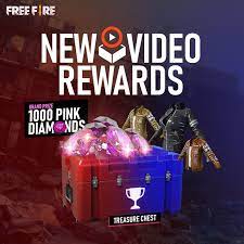 This promo is free without the need for topup. Garena Free Fire There Is Whole New Line Up Of Rewards Added In The Video Rewards Section Head In Game And Check Them Out Now Freefire Freefireindia Booyah Facebook