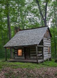 Yet the home has plenty of mountain comforts too, including an outdoor hot tub, 3 huge decks that look out onto mount leconte, Cabin Charm Small Log Cabin Tiny House Cabin Log Cabin Homes