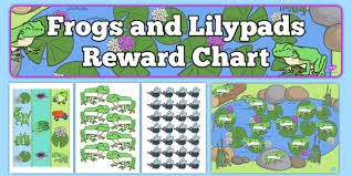 Frogs And Lily Pads Reward Display Pack Frogs Lilypads