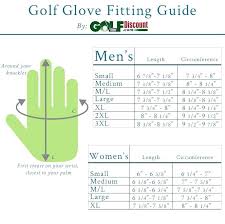 Golf Glove Sizes Guide Men Size Chart Nike Zaferkaraman