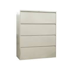 Staples vertical file cabinet in black color and features 4 drawers with aluminum handles for smooth action. Steelcase 4 Drawer Lateral File 42 W Tedesk Transfer Enterprises