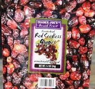 Trader Joe's Freeze Dried Red Seedless Grapes | Eating At Joes