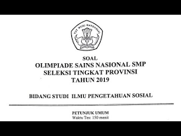 Soal osk ips smp tahun 2019 nomor 4. Pembahasan Soal Osn Ips Smp Tingkat Provinsi Tahun 2019 Youtube