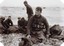 La première vague de troupes américaines débarque. Omaha Beach Photo Gallery Normandy Landings D Day Overlord