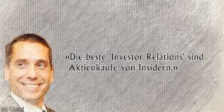 iNTELLiGENT iNVESTiEREN: Börsenweisheit des Tages