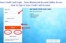 Currently, we can provide some of these legal notices, including statements, electronically. Sears Credit Card Login Sears Mastercard Account Online Access