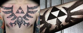 Tribal tattoos originate from ancient times and had deep meaning. 60 Triforce Tattoo Designs For Men Legend Of Zelda Ink Ideas