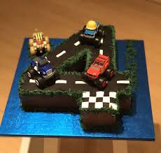 Happy Birthday Cake For 4 Year Old Boy Blaze And The Monster Machines 4th Birthday Cake Blaze Birthday Cake 4th Birthday Cakes Boy Birthday Cake