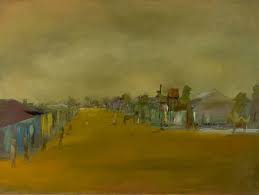 Township 1947 Township Portrays The Town Of Mansfield The Base For Police Operations Relating To The Kelly Gang And The Site Sidney Nolan Ned Kelly Nolan