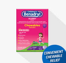 Childrens Benadryl Chewable Tablets Benadryl