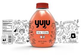Download Yuju Juice Packaging Creative Packaging Design Packaging Design PSD Mockup Templates