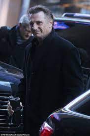 Liam Neeson Honors Late Wife By Attending Cabaret With Their Sons Liam Neeson Actor Liam Neeson Irish Actors
