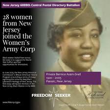 May 18, 2025, is now "Six Triple Eight Day in New Jersey" was signed into  law this month by Governor Phil Murphy. May 18th is the birthday of 6888  soldier Marion VanOrkey,