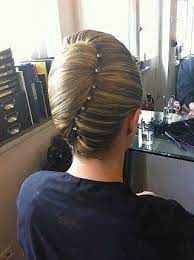 Vertical Roll By Emma Hair Styles Hair Up Styles French Twist Hair