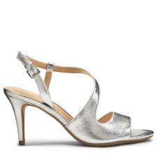 Aerosoles Womens Parkway Sandals Silver Leather In 2019