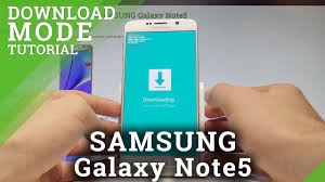 Download Mode on SAMSUNG Galaxy Note5 ...