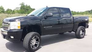 Sold 2009 Chevrolet Silverado Crew Cab Lt 4x4 Lifted Black On Black 110k Call 855 507 8520 Youtube