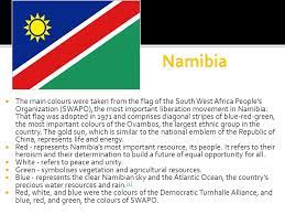 Green, black, white, gold, blue, and red. The Last Word No Homework The Eleven Stripes Stand For The Eleven Signatories Of The Liberian Declaration Of Independence The Liberia S National Ppt Download