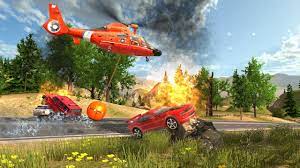 Surprising rescue helicopters fly over a vast area filled with forests, valleys, . Helicopter Rescue Simulator For Android Apk Download