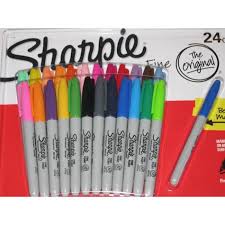 Feutres Permanents Sharpie A Pointe Fine 25 Pcs Achat Vente Marqueur Feutres Permanents Sharpie Cdiscount Would acetone or 95% rubbing alcohol remove sharpie marks without damaging the coatings? sharpie