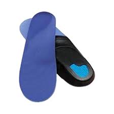 Mens Orthofeet Biosole Gel Sport Size 9 10 W Blue