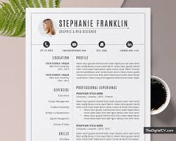As mentioned earlier, envato elements is one of the best places to find top quality one page resume templates.the templates from envato elements have modern designs and can easily be customized to fit your style. Clean Cv Template For Job Application Curriculum Vitae Modern Cv Template 1 3 Page Resume Ms Word Resume Creative Resume Professional Resume Job Resume Teacher Resume Instant Download Stephanie Resume Thedigitalcv Com