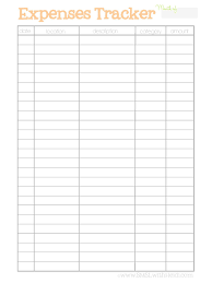 Monthly Monthly Budget Printable Expenses Printable Budget Printables