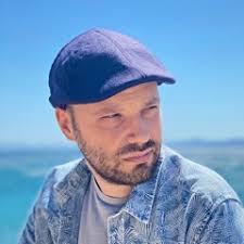 Stream High Rolling Hills by Ali George