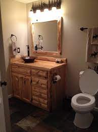 Determining which bathroom vanity will work for your home depends on both your personal style as well as how much space you have to work with. Hand Crafted Rustic Cedar Bathroom Vanity By King Of The Forest Furniture Custommade Com