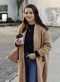 Camel, like navy, is a wardrobe staple. Pin On My Style Lilly Grant