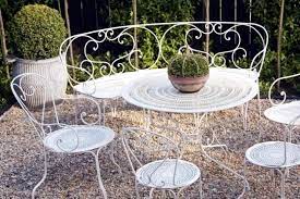 Let us help you find wrought iron fencing with gates and decor for the home and garden including trellises, arbors, and wooden ladders. 21 Wrought Iron Garden Furniture Highlights The Graceful Air Interior Design Ideas Ofdesign