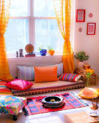 Courtesy the ideal home & garden. Festive Decor Inspirations For Lasting Impression Bohemian Living Room Decor Living Room Ideas Indian Floor Seating Living Room