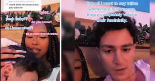 Trans woman's boyfriend responded to people questioning their relationship 