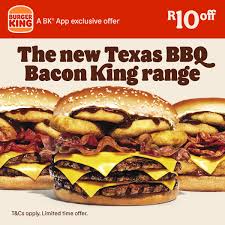 Oferta menu (w tym ceny), może różnić się w zależności od wybranej restauracji. Burger King South Africa Burgerkingza Twitter