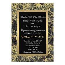 Classic Black White Gold Marble Wedding Invitation Gold Wedding Gifts Customize Marriage Diy Classic Wedding Gifts Marble Invitation Wedding Wedding Classic