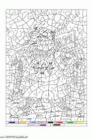 Dibujos Para Colorear Con Numeros Para Adultos