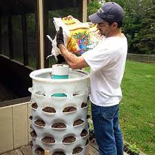 Garden Tower Project The Homestead Survival Compost Tea Vertical Planter Homestead Survival