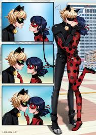 Ladynoir Kiss Miraculous Ladybug Know Your Meme First i would like to inform you that you have to be very careful because in any moment somebody can see you then tha game will end. ladynoir kiss miraculous ladybug