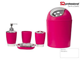 Pink bathrooms are often the first things to go when new owners buy vintage homes, but one woman—with 1,000 supporters—is on a quest to change jamie wiebe writes about home design and real estate for realtor.com. Hot Pink Bathroom Accessories Trendecors